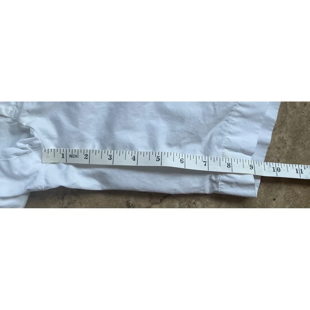 Polo Ralph Lauren Mens White Classic Fit Chino Shorts Size 36 Cotton Twill